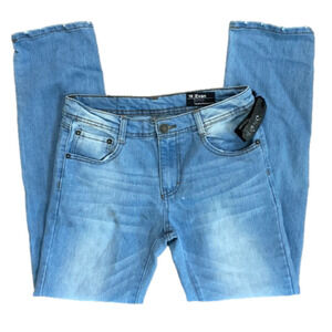 NWT Buffalo Evan slim straight fit jeans pants girls size 16 blue jeans